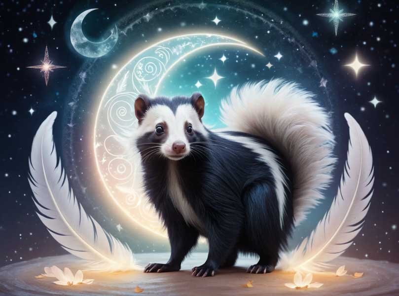 Skunk as a Symbol of Courage and Assertiveness